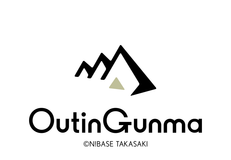 N!BASE TAKASAKIのオリジナルブランドOutinGunmaのロゴ